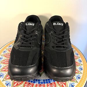 Mt. Emey Explorer I Men’s Size 16 D Black Leather Walking Sneaker Shoe 9702-1L